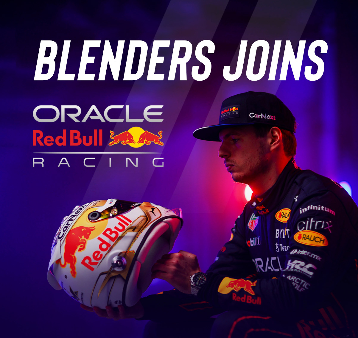 Blenders Races Forward With Oracle Red Bull Racing Partnership // Blenders Eyewear